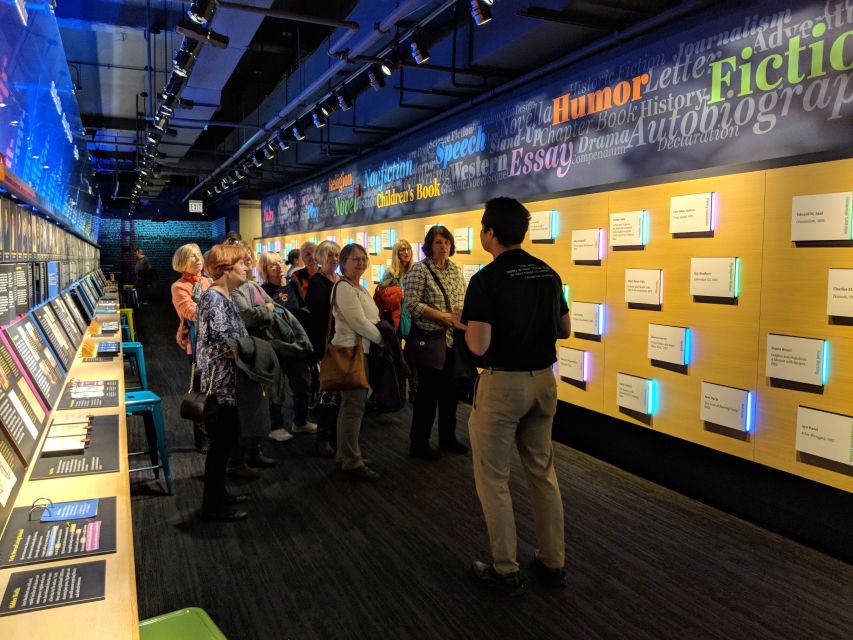 Chicago: American Writers Museum Flexible Date Entry Ticket - Nation of Writers Gallery: interactive timelines and the Word Waterfall