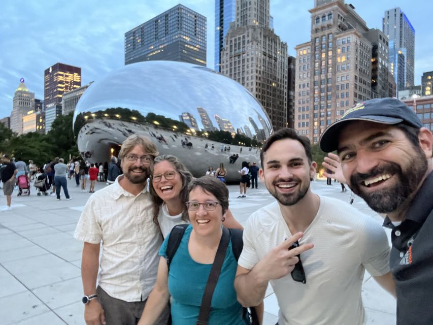 Chicago: Bikes, Bites, and Views Biking Tour - Adults - Day vs Night: Wrigley Field energy or Buckingham Fountain lights