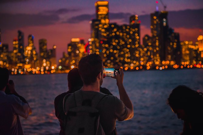 Chicago By Night River & Lake Cruise - Buckingham Fountain at night: the showpiece moment