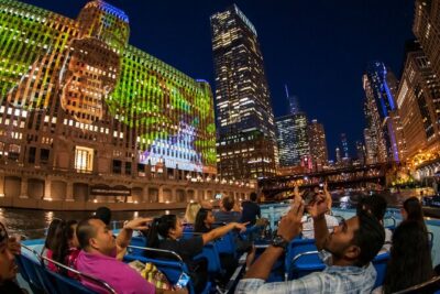 Chicago Creepy Cruise - Where You Start: 112 E Wacker Dr and Getting On Time
