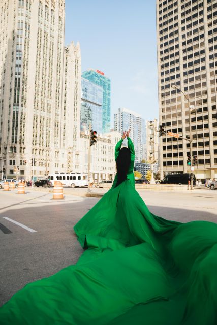 Chicago Luxury Flying Dress Photoshoot - Quick practical advice before you book