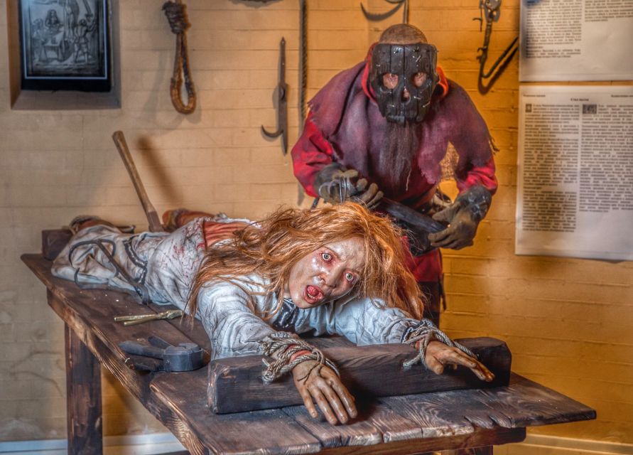 Chicago: Medieval Torture Museum Ticket with Ghost Hunting - What You’ll See: Interrogation Tools, Restraint Devices, and Execution Methods