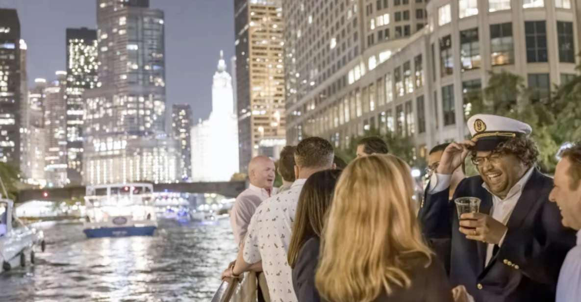 Chicago River: Guided Sunset Cocktail & Architecture Tour - Drinks and snacks: included cocktails, premium bar options, and real value