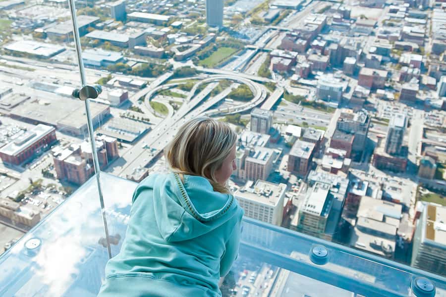Chicago: Willis Tower Skydeck and The Ledge Ticket - Willis Tower Skydeck with The Ledge: what you’re really paying for