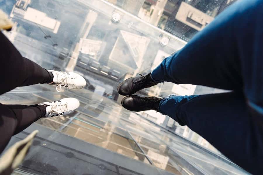 Chicago: Willis Tower Skydeck and The Ledge Ticket - Best time to go for clear views: morning and after 5 PM strategy