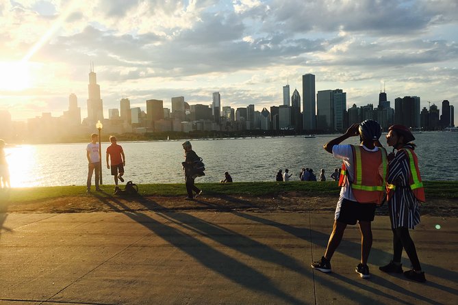 Chicago's Ultimate City Bike Tour - Grant Park: front yard territory with fountains and public art