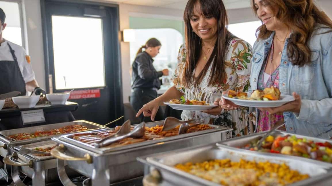 City Cruises Chicago: Lake Michigan Lunch or Dinner Cruise - DJ energy, dance floor, and rooftop games