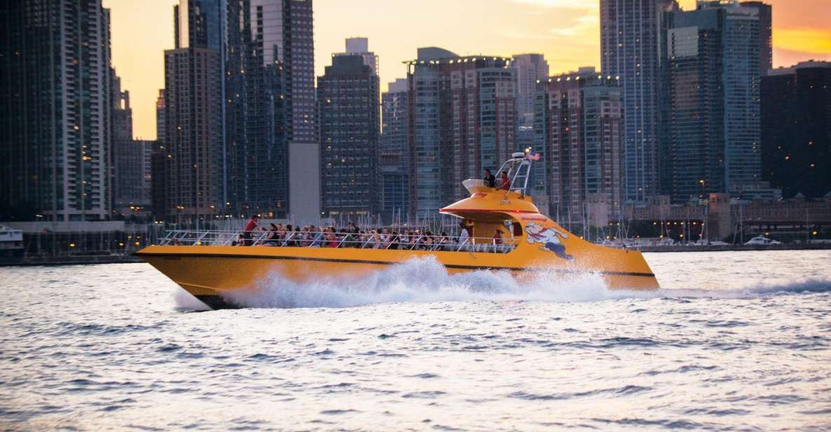 City Cruises Chicago: Seadog Lakefront Speedboat Ride - Grant Park and Buckingham Fountain: the classic “I’m in Chicago” sweep