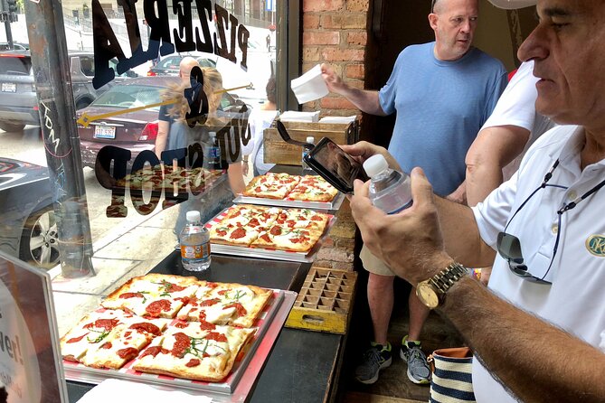 Downtown Chicago Walking Pizza Tour - The Holy Name Cathedral walk-by: a quick Chicago sight without the detour