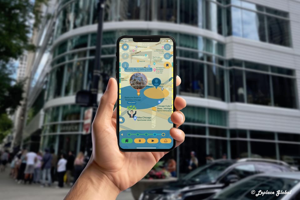 Michigan Avenue Rendezvous Walking Tour with Smartphone App - Meeting Up on Michigan Avenue Without Getting Confused