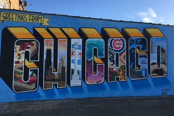 Offbeat Street Art Tour of Chicago: Urban Graffiti, Art, and Murals - Stop 1: The Goddess and Grocer Bucktown and the first mural conversation