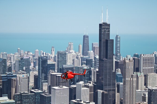 Private 45-Minute Chicago Skyline Helicopter Tour - Entering The World From Schaumburg Regional Airport
