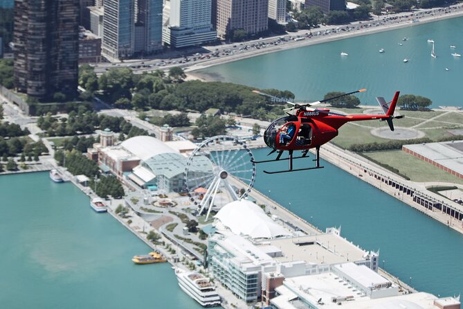 Private 45-Minute Chicago Skyline Helicopter Tour - The Aerial Look at Wrigley and the Cubs Home